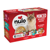 Nulo mince-proteines-entieres pour chat et chaton, texture appétente.