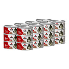 Nulo Pâté chat, texture crèmeuse pour repas gourmands.