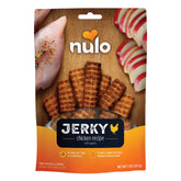 Nulo Premium Lanières poulet-pommes, récompense idéale pour l'entraînement.