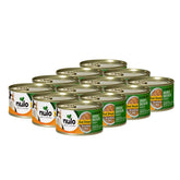 Emballage Nulo Real Shreds, 12 boîtes, pratique planification des repas pour chat