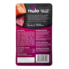Sachet Nulo 99 g saumon et thon, repas rapide et équilibré pour chat.