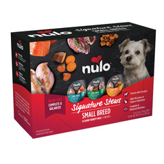 Nulo Signature Stews variete-pack bouillon: repas humide hydratant pour chiens.