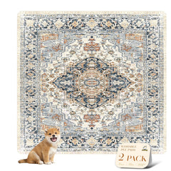 Nunubaby deux-pack tapis-pipi lavables pour chien, protection et propreté.