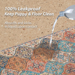 Nunubaby Tapis Pipi Chien Imperméable: protège les sols et limite les fuites.