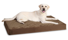 NUPIDA lit chien XL imperméable avec housse amovible pour entretien facile