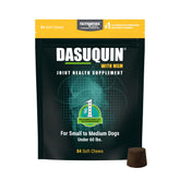 Nutramax Dasuquin – bouteille et dosage faciles pour soutenir les articulations.
