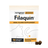 Nutramax Filaquin bouchée douce Glande anale pour chien, soutien potentiel au confort quotidien.