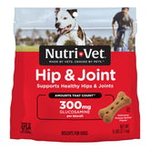 Nutri-Vet Hip & Joint pour chiens, biscuit hanches et articulations pour la mobilité.