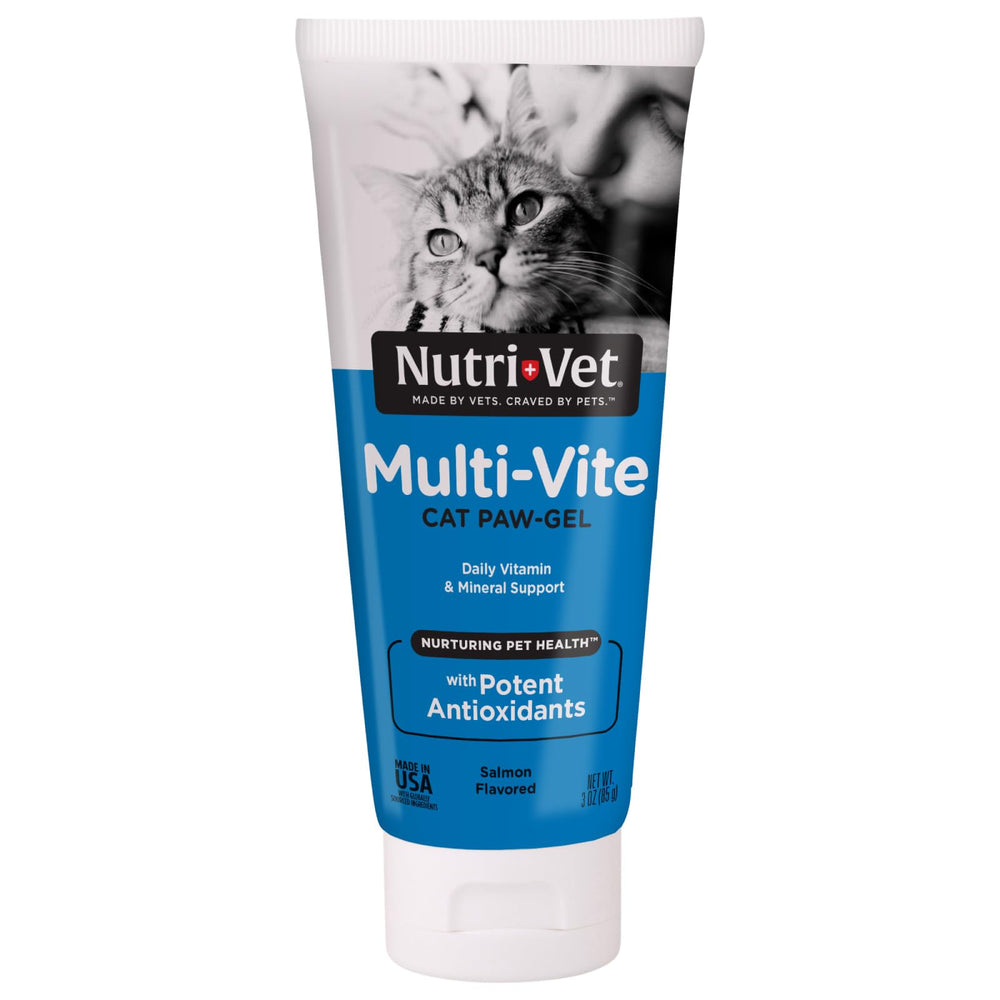 Nutri-Vet Gel Patte: bouteille suggérant un complément quotidien pour l’immunité