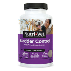 Nutri-Vet Contrôle-vessie chien : comprimés soutenant le contrôle urinaire.