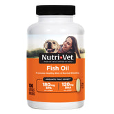 Nutri-Vet Huile Poisson Gelules Bouteille: supplément quotidien pour le pelage et la peau.