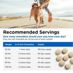 Nutri-Vet Multi-Vite favorise des os forts et dents saines