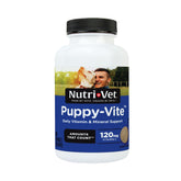 Nutri-Vet Puppy-Vite: comprimé savoureux au foie pour soutenir la croissance des chiots.