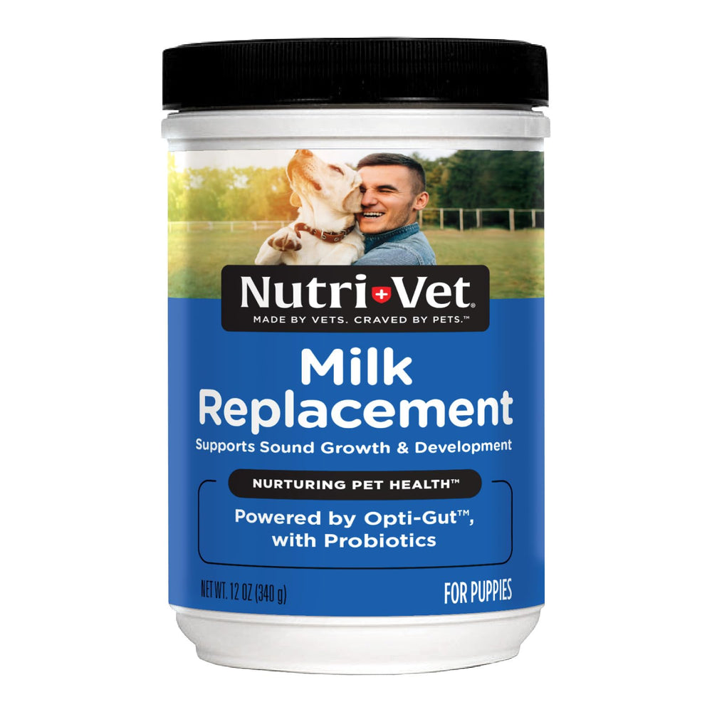 Nutri-Vet lait chiots poudre: substitution pratique pour les chiots nouveau-nés