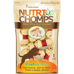 NutriChomps Noeud Chien 2,5 pouces, friandise facile à mâcher.