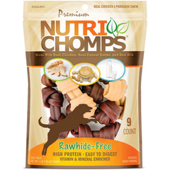 NutriChomps noeuds 4po visuel: récompense facile à digérer pour chiens actifs.