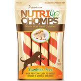 NutriChomps torsades poulet réel : friandise savoureuse pour chien.