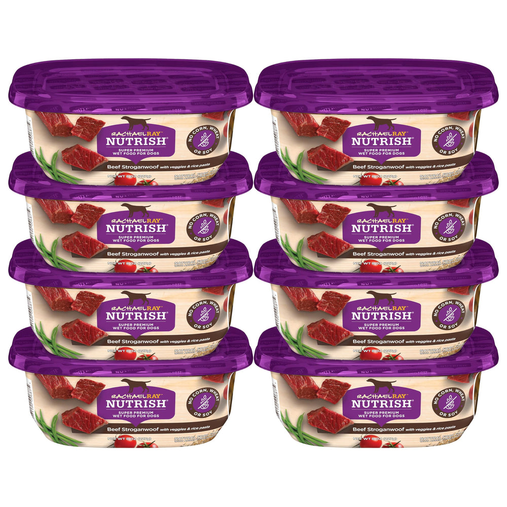 Nutrish Stroganwoof boeuf en pot: repas humide pratique et appétissant