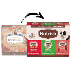 Nutrish Gentle Digestion Pâté: poulet en morceaux et texture crémeuse