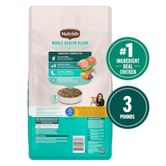 Nutrish Indoor Complete, prébiotiques naturels, soutien digestif potentiel