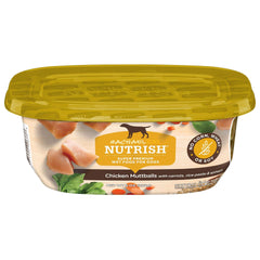 Nutrish Muttballs poulet – boulettes savoureuses pour varier les repas.