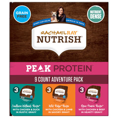 Nutrish Peak Protéine poulet et agneau, sauce savoureuse, repas équilibré