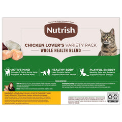 Nutrish poulet Catch-iatore, protéines maigres pour muscles et satiété.