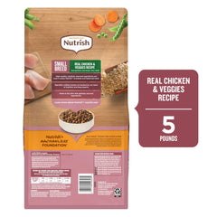 Nutrish Rachael Ray: formule approuvée par vétérinaire pour équilibre nutritionnel.