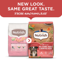 Nutrish Rachael Ray – legumes-riz-brun, source naturelle pour digestion facile.