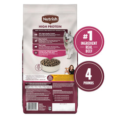 Nutrish sans sous-produits volaille et sans colorants artificiels.