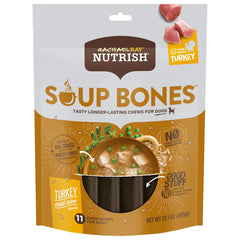 Nutrish Soup Bones paquet 11 pièces, friandise longue durée pour chiens variés.