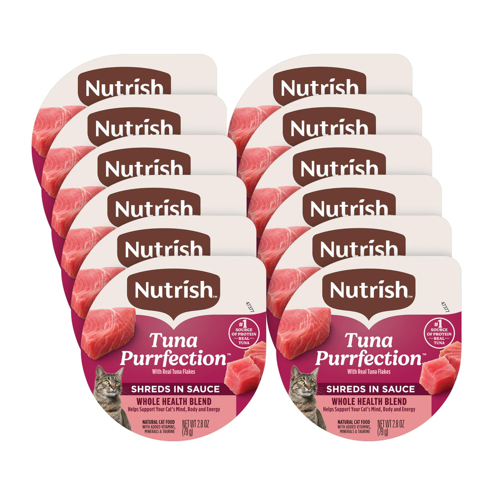 Nutrish thon-flocons dans sauce savoureuse pour chats, protéines de qualité