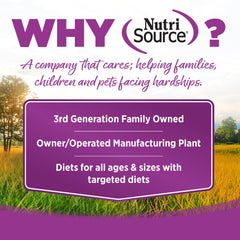 Bol d’alimentation NutriSource, chiot épanoui et hydraté.