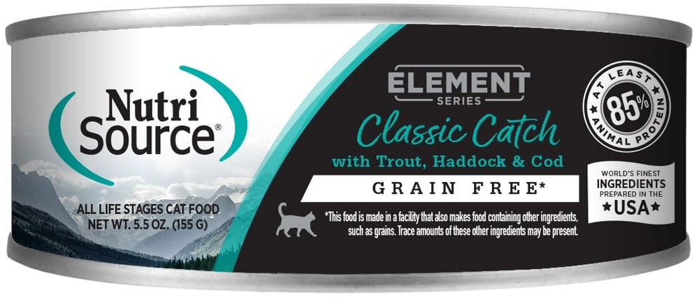 NutriSource Element Series Conserves Chat Classic Catch: hydratation supplémentaire pour votre chat