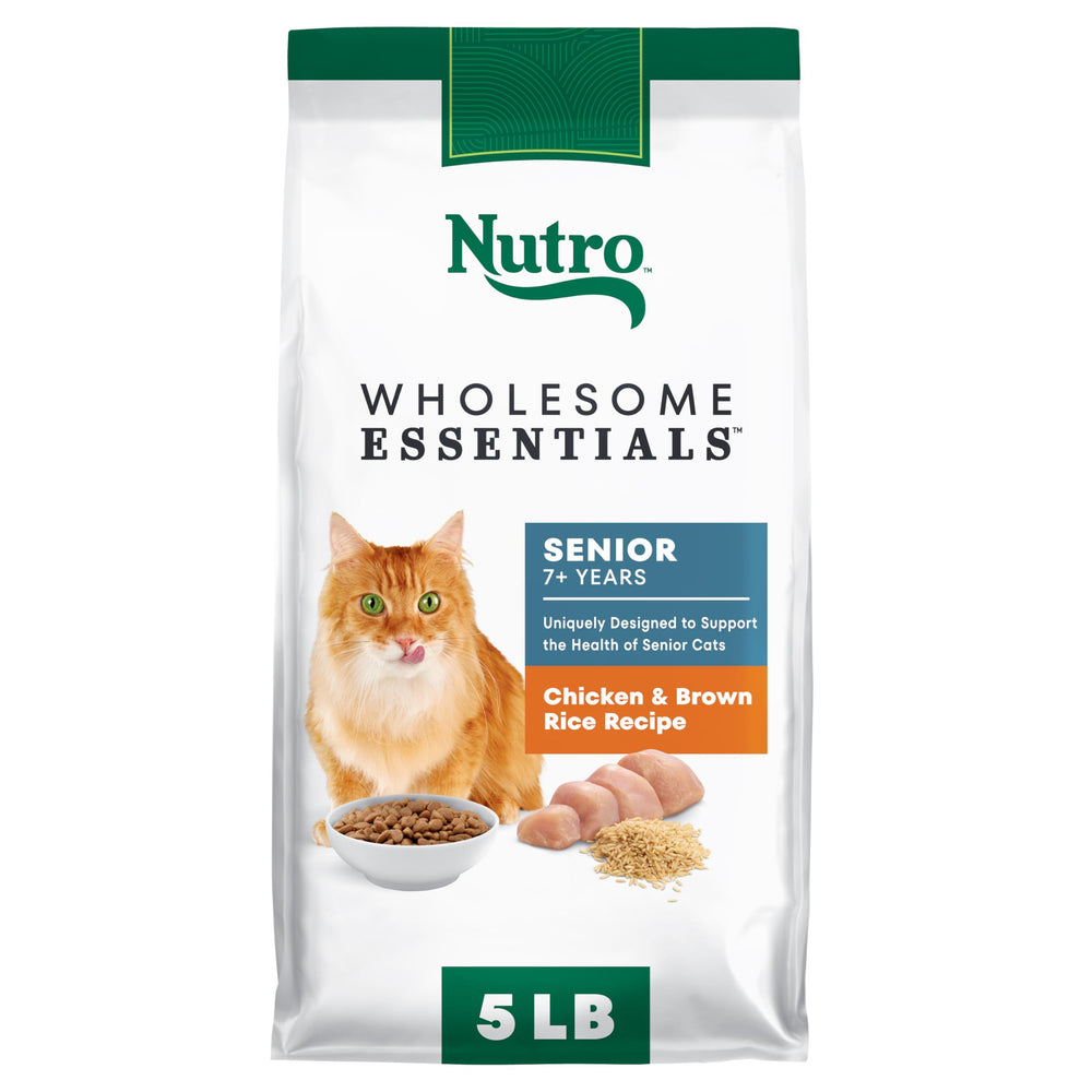 Nutro croquettes poulet riz brun 5 lb — source de protéines et goût apprécié
