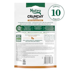 Nutro friandises croquantes au beurre d'arachide, gros plan sur la texture.