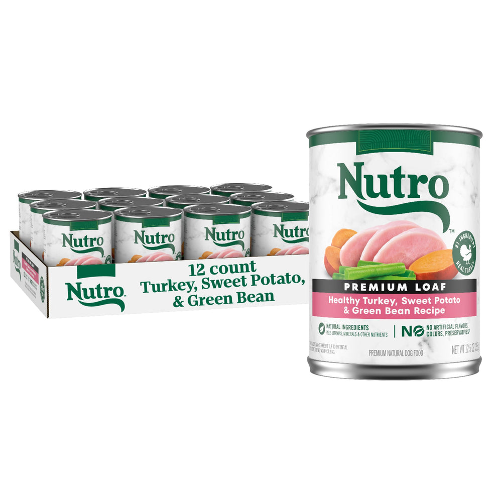 Nutro Loaf Dinde: ingrédient principal réel pour énergie quotidienne.