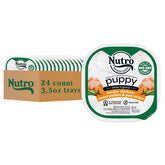 Nutro chiots sans céréales: bouchées en sauce poulet, texture tendre et appétente