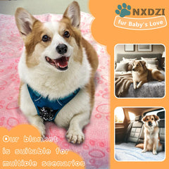 Couvre-lit NXDZI pour cage de chien, protège le lit et les poils.