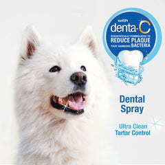 Nylabone Advanced Oral Care Spray : formule Denta-C pour réduire la plaque et les bactéries.