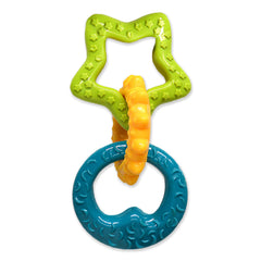Nylabone anneaux dentition chiots puissants – textures qui canalisent la mastication.