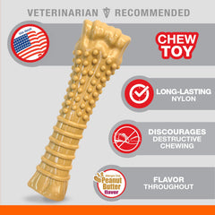 Nylabone chien-gros-50-lb-xl adapté aux chiens de grande taille et poids élevé