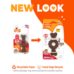 Nylabone Ring Bone Power Chew, design intérieur d’anneau pour stimuler le jeu