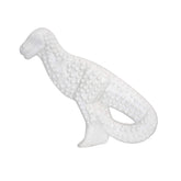 Jouet dinosaure Nylabone pour petits chiens avec goût poulet.