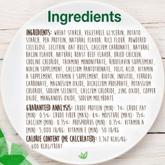 Nylabone friables naturels sans additifs, goût boeuf et poulet.