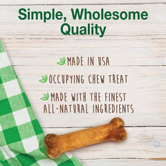 Friandises naturelles Nylabone pour chiots, saveur dinde et patate douce, idéale pour l'entraînement.