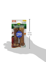 Nylabone Healthy Edibles – os au boeuf format Regular, pratique après le jeu.