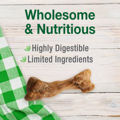 Texture digeste de Nylabone Healthy Edibles Bouillon-Os jambon