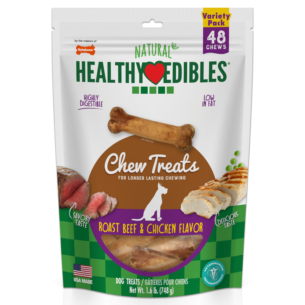 Nylabone Healthy Edibles: os pour petit chien favorisant l'occupation et la satiété