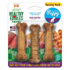 Nylabone Healthy Edibles bacon, friandise durable pour chiot en formation